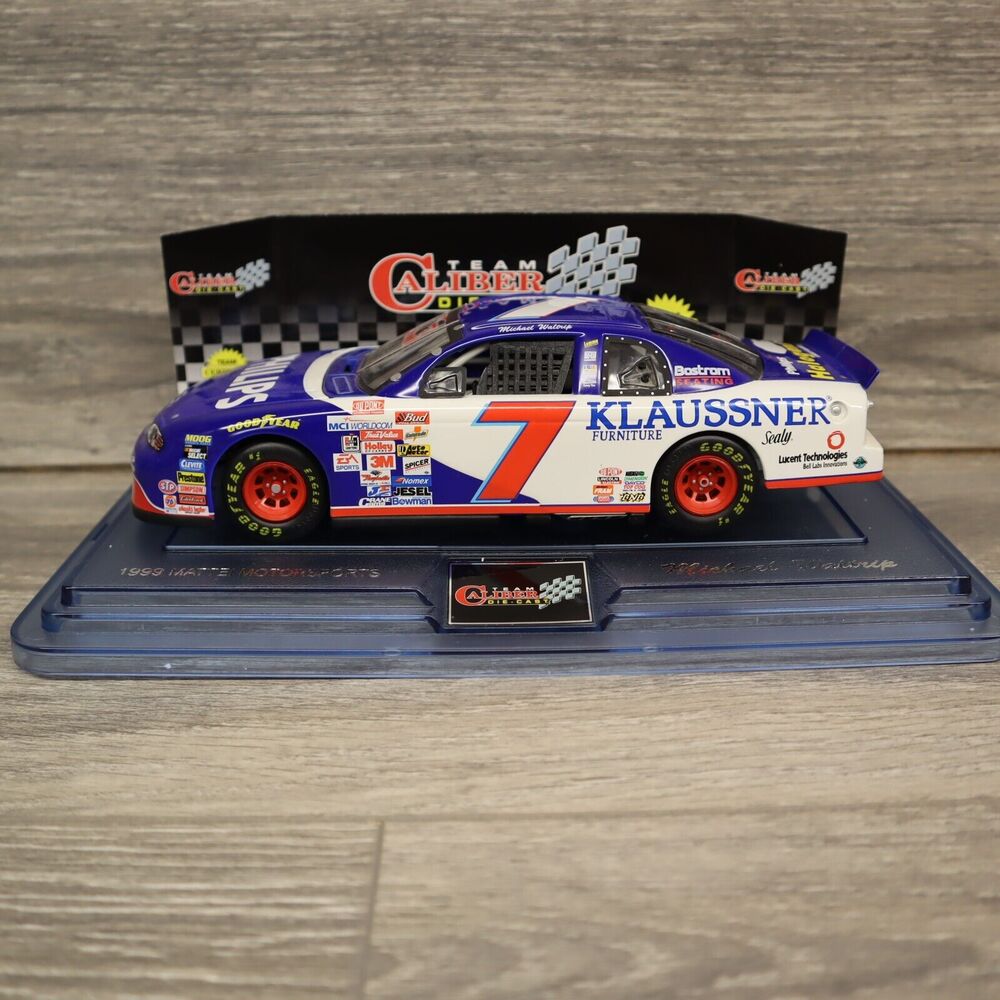 Vintage Michael Waltrip Team Caliber 1999 Chevrolet Monte Carlo #7 1:24 Diecast
